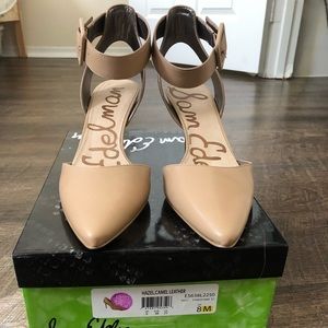 Sam Edelman okla nude strap heels